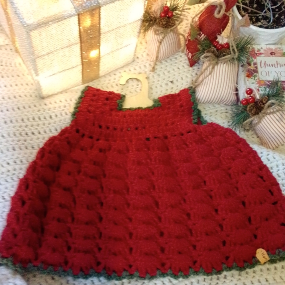 Baby's First Christmas Dress